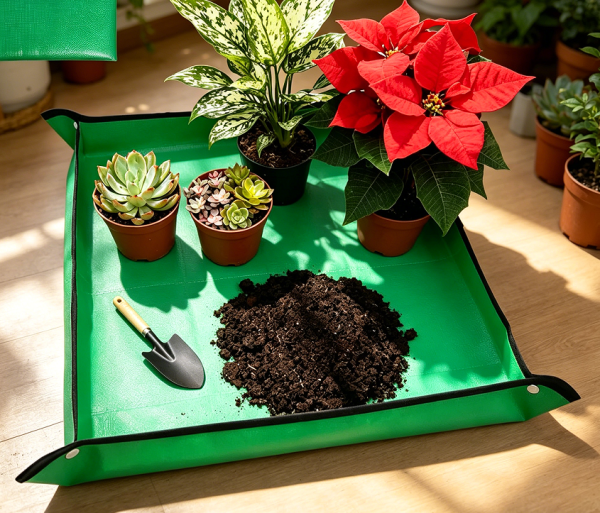 66x66 cm Waterproof Portable Succulent Potting Tray